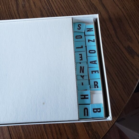 Scrabble For Juniors Board Game, Edition 5 by Selchow & Righter, Vintage 1982 - Picture 5 of 11